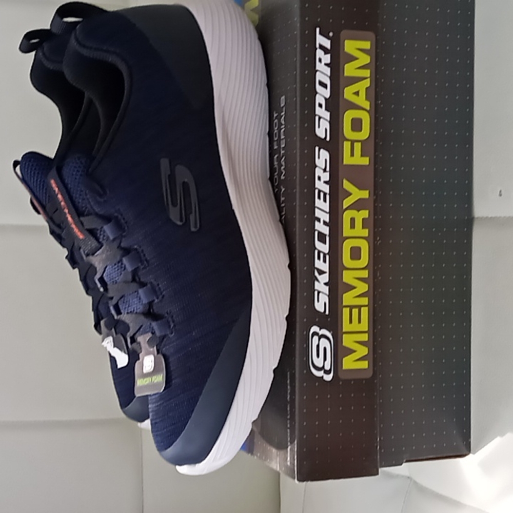 Skechers Sport Memory Form Dyna Lite Rayve Navy/Black Size 8